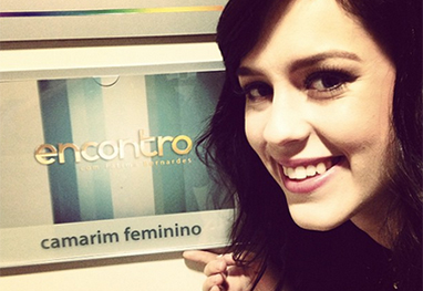 Sophia Abrahão grava Encontro com Fátima Bernardes - Reprodução/Instagram