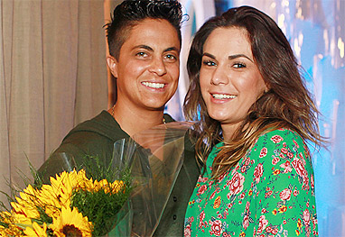 Namorada pede Thammy Miranda em casamento durante programa de TV - Divulgação/SBT/Roberto Nemanis