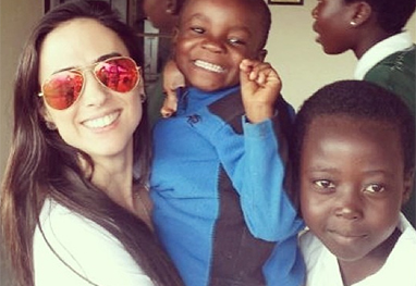 Tatá Werneck visita centro de órfãos na África do Sul - Reprodução/Instagram