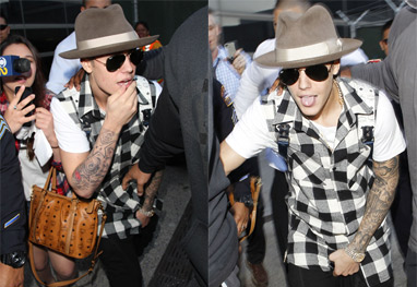 Justin Bieber é detido em aeroporto de Los Angeles - Grosby Group