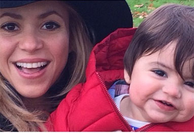 Filho de Shakira adora viajar de avião - Reprodução/Instagram