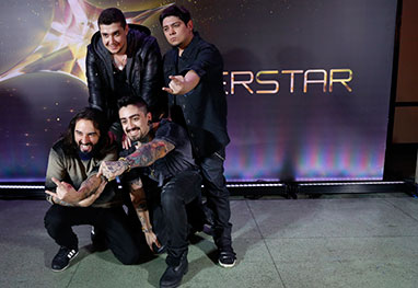 Banda Malta vence o SuperStar com 74% dos votos - Reprodução TV Globo