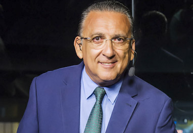 Galvão Bueno não vai narrar jogo entre Brasil e Holanda