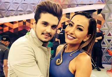 Sabrina Sato grava com Luan Santana e elogia o cantor - Reprodução/Instagram