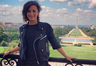 Demi Lovato vai à Washington e pressiona Congresso a aprovar lei de saúde mental - Reprodução/Instagram