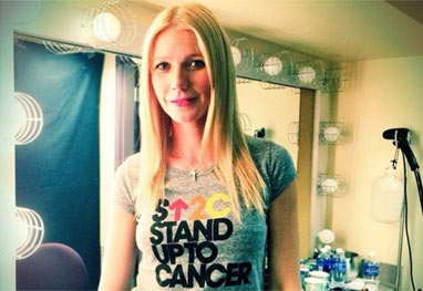 Gwyneth Paltrow e mais famosos apoiam evento de luta contra o câncer - Reprodução/Instagram