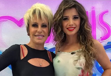 Paula Fernandes convida Ana Maria Braga para ser madrinha de casamento - Mais Você/TV Globo