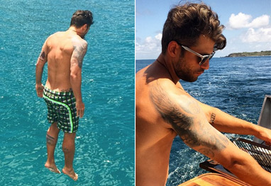 Bruno Gagliasso faz churrasco com vista para o mar, em Fernando de Noronha - Reprodução / Instagram