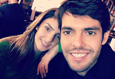 Kaká e Carol Celico aparecem juntinhos, nos Estados Unidos - Instagram