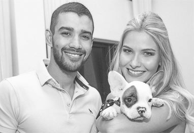 Andressa Suita faz aniversário e ganha cachorrinho de Gusttavo Lima - Reprodução/Instagram