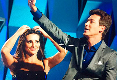 Cleo Pires e Rodrigo Faro gravam campanha publicitária juntos - Reprodução/Instagram