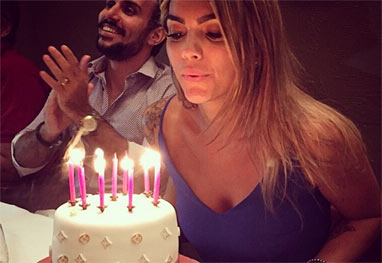 Com o maridão, Kelly Key comemora mais um ano de vida - Reprodução/Instagram