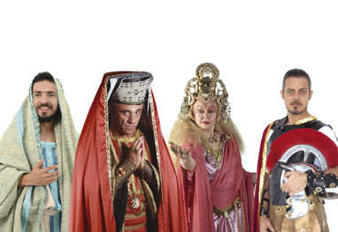 Luigi Baricelli, Oscar Magrini e Elke Maravilha vão participar de A Paixão de Cristo - CRIS SANTOS / Divulgação