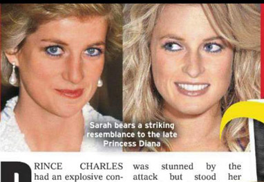 Tabloide revela encontro do Príncipe Charles com a suposta filha secreta da Princesa Diana - Getty Images