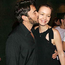 Alexandre Borges e Júlia Lemmertz