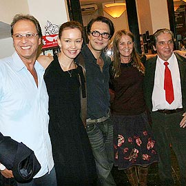 Euclydes Marinho, Júlia Lemmertz, Fernando Eiras, Priscila Rozenbaum e Domingos Oliveira