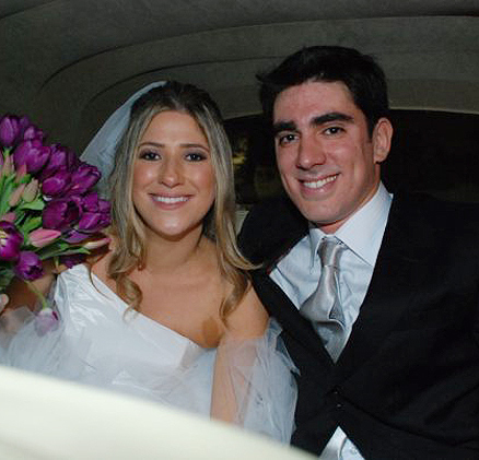 Os recém casados Marcelo Adnet e Dani Calabresa