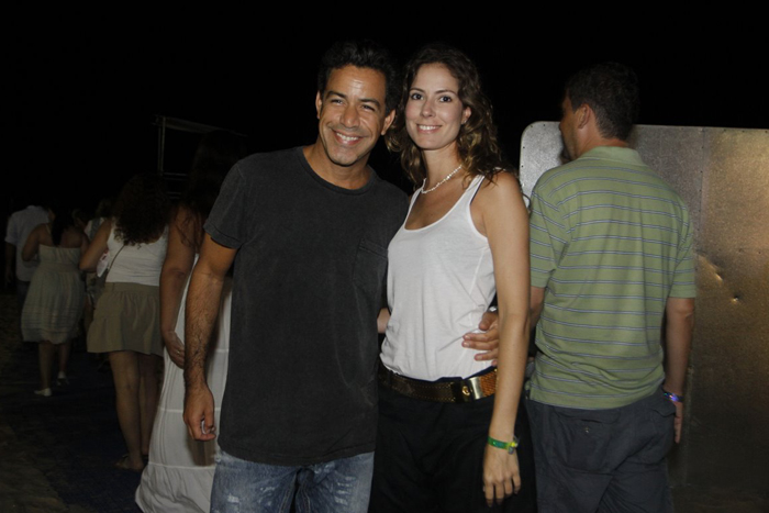 Show de Natal de Roberto Carlos na praia de Copacabana: Calainho