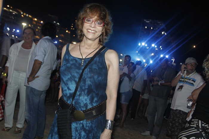 Show de Natal de Roberto Carlos na praia de Copacabana: Gloria Perez