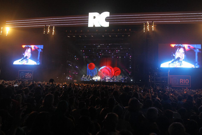 Show de Natal de Roberto Carlos na praia de Copacabana