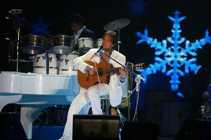 Show de Natal de Roberto Carlos na praia de Copacabana