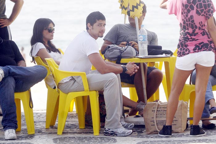 Jesus Luz grava clipe no Rio de Janeiro