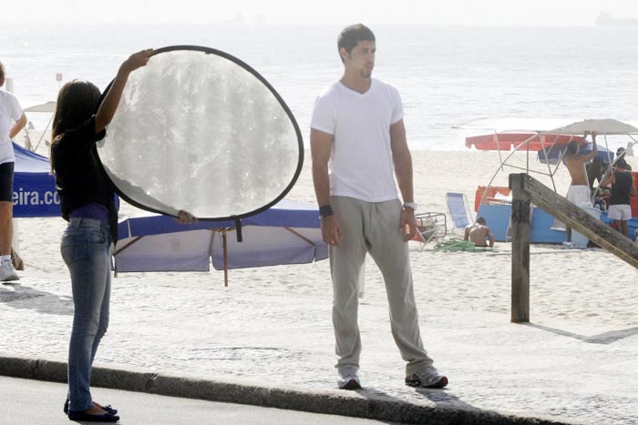 Jesus Luz grava clipe no Rio de Janeiro