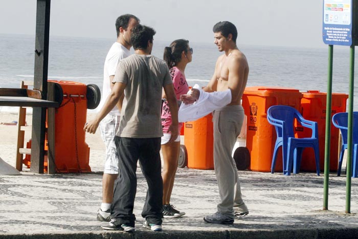 Jesus Luz grava clipe no Rio de Janeiro