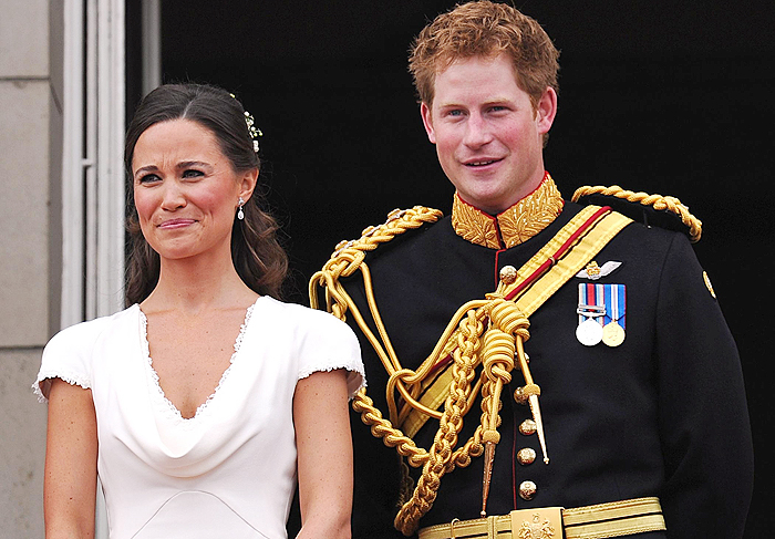 Os irmãos dos noivos Príncipe Harry e Philipa Middleton