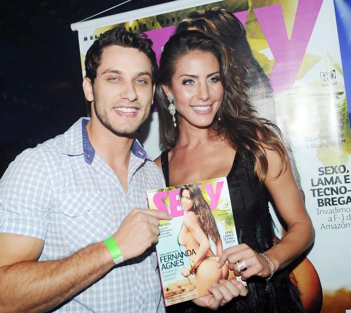 Lançamento da revista SEXY de Fernanda Agnes. Álbum de Fotos! - OFuxico