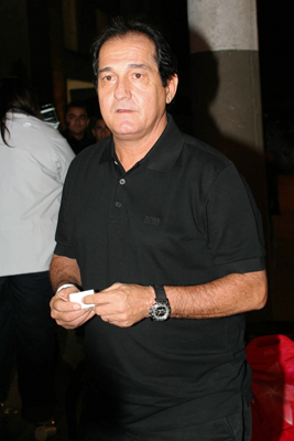 Muricy Ramalho, técnico do Santos, também estava entre os convidados