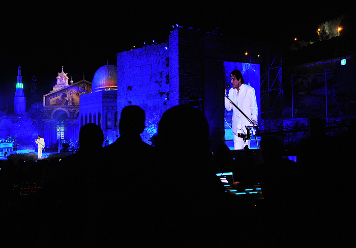 Show de Roberto Carlos, em Jerusalém