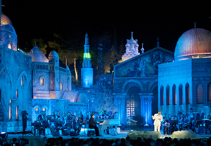 Show de Roberto Carlos, em Jerusalém