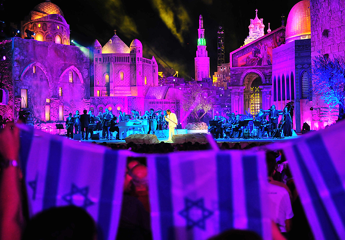 Show de Roberto Carlos, em Jerusalém