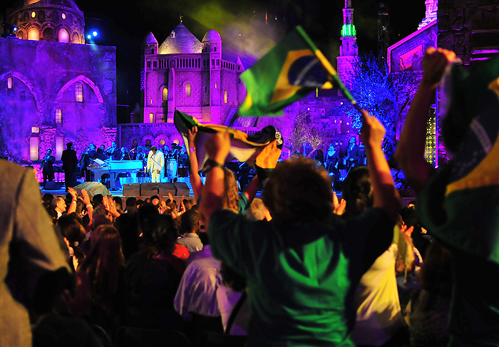 Show de Roberto Carlos, em Jerusalém