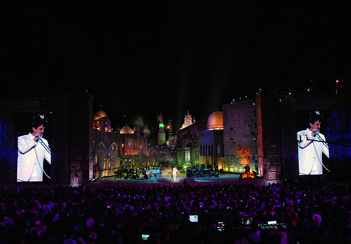 Show de Roberto Carlos, em Jerusalém