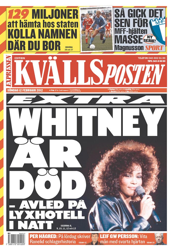 Kvällsposten - Malmö - Suécia