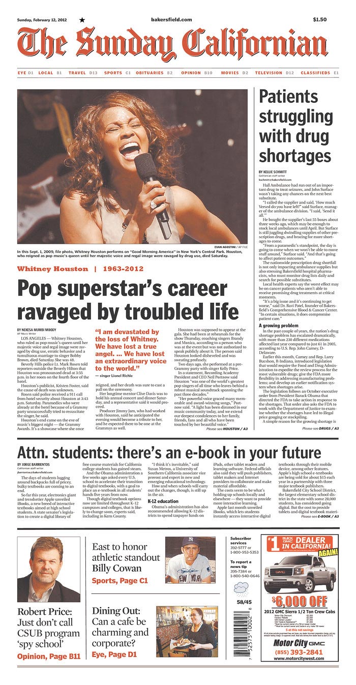 The Bakersfield Californian - Bakersfield - California EUA