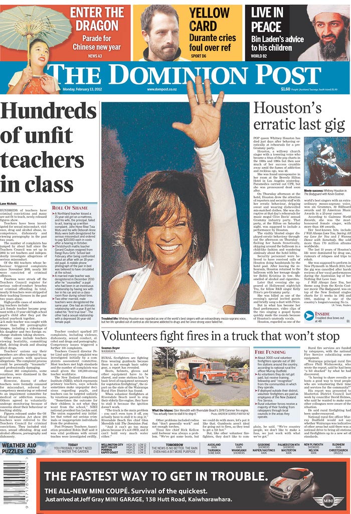 The Dominion Post, Wellington - Nova Zelândia