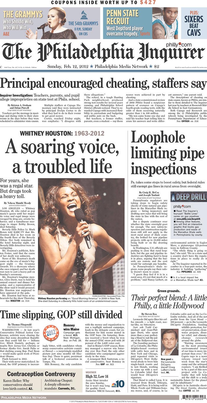 The Philadelphia Inquirer - FIladélfia - Pennsylvania - EUA