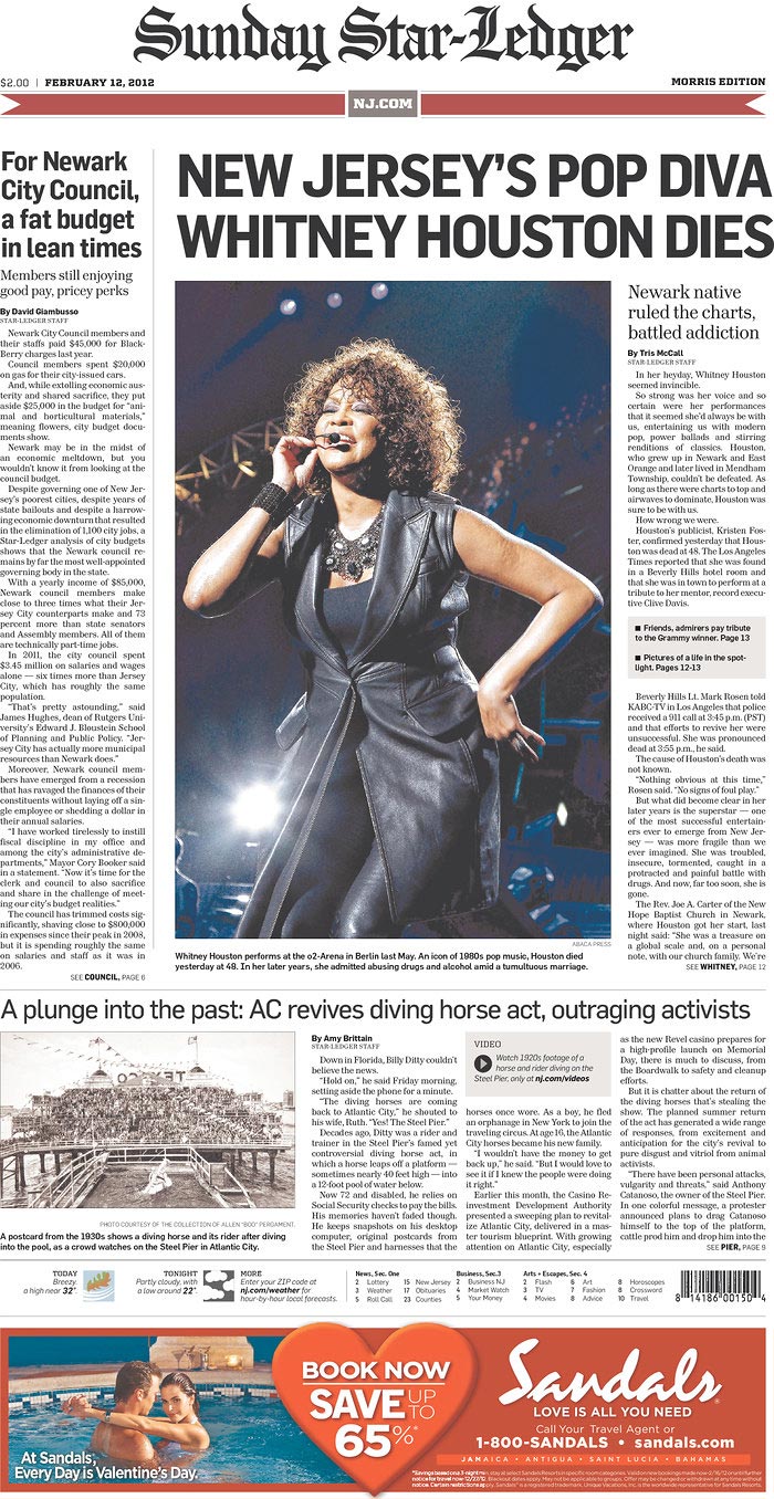 The Star-Ledger - Newark, Nova Jersey - EUA