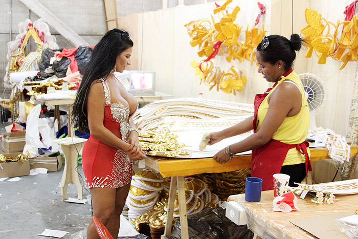 Solange Gomes, a soberana da Porto da Pedra