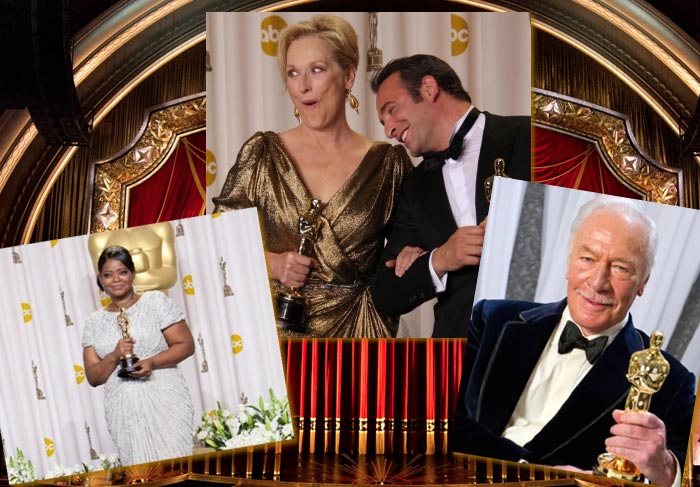 Oscar 2012 - Veja todos os vencedores da 84a. cerimônia do Oscar da Academia  O Fuxico