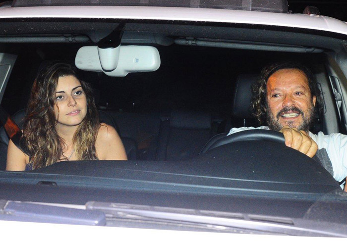 Wolf Maya chegou para a festa em sua casa