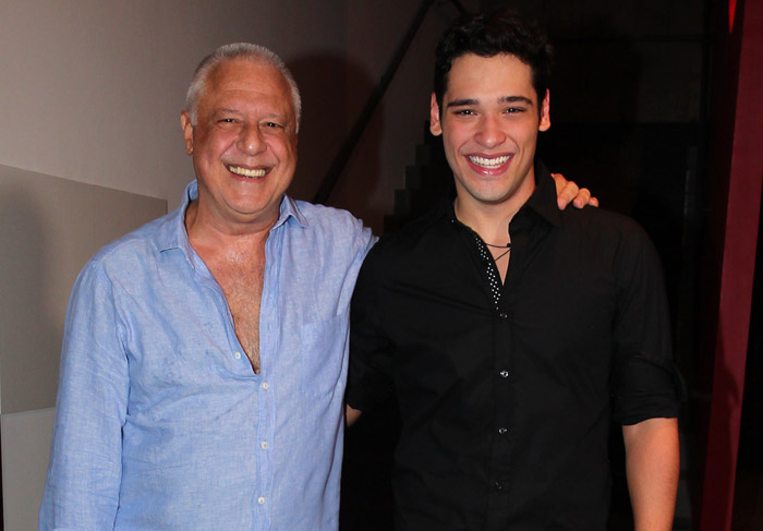 Antônio Fagundes e o filho Bruno Fagundes