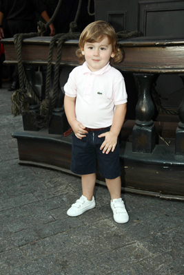 Emerson Fittipaldi comemora aniversário do filho, em São Paulo