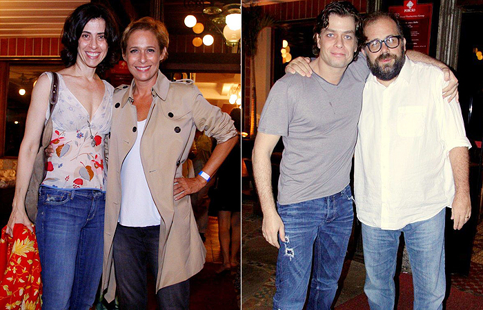 Elenco de Entre Tapas & Beijos se encontra no Rio