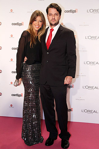 Marcelo Serrado e a esposa Roberta Fernandes