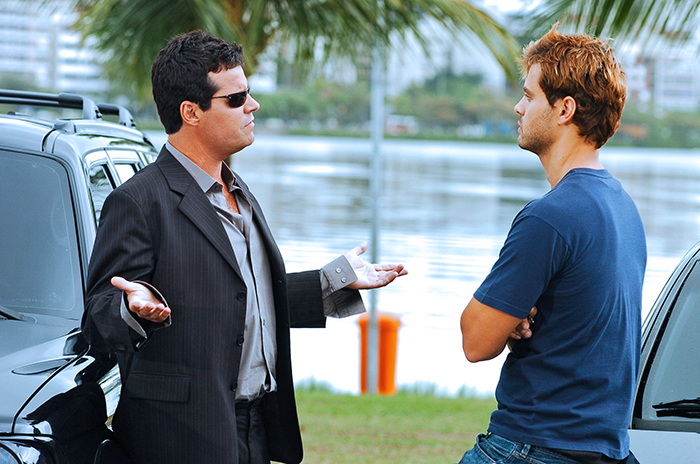 Felipe Camargo e Carmo Dalla Vechia em Cobras & Lagartos - 2006