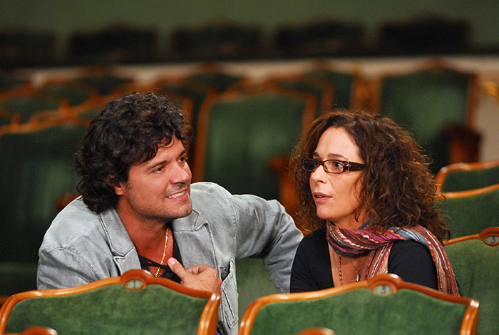 Felipe Camargo e Andréa Beltrão em Som & Fúria - 2009